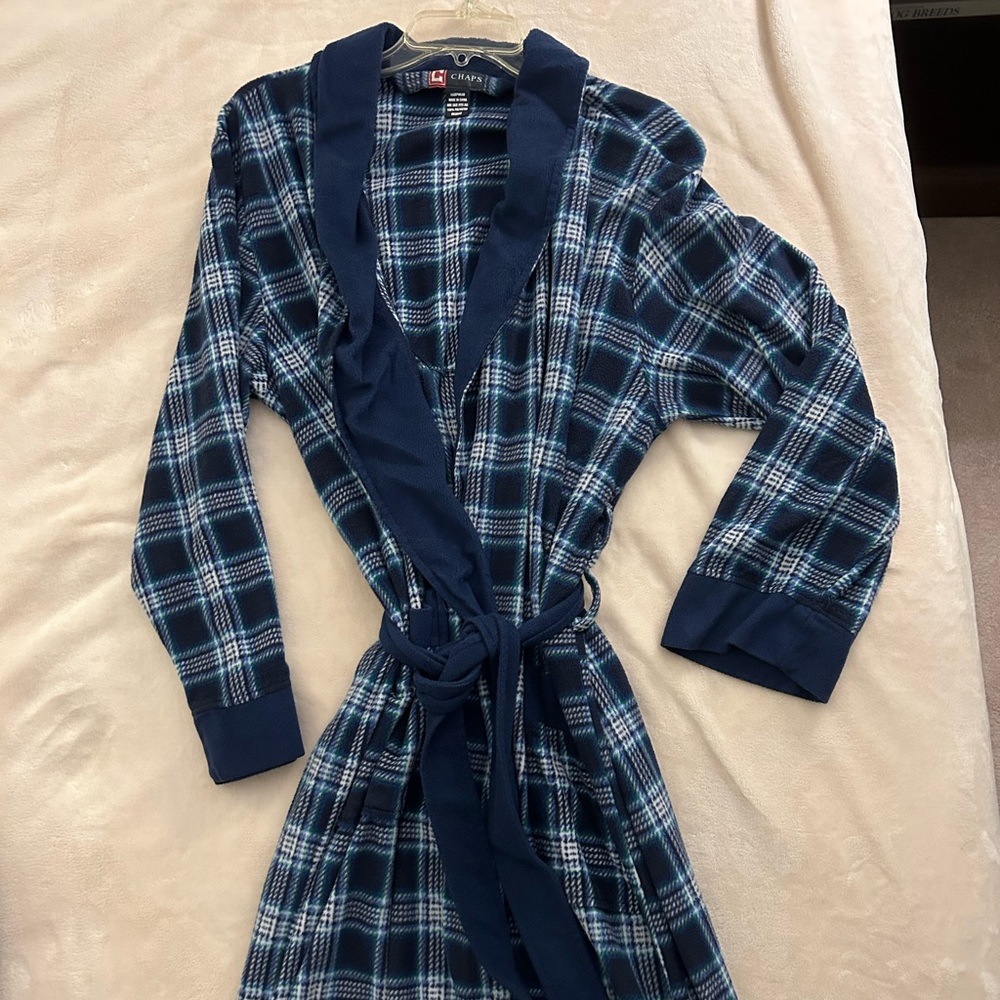 Chaps Plaid Robe